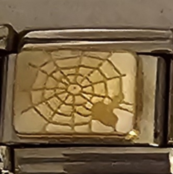 Spider Web Italian Charm - Picture 2 of 2